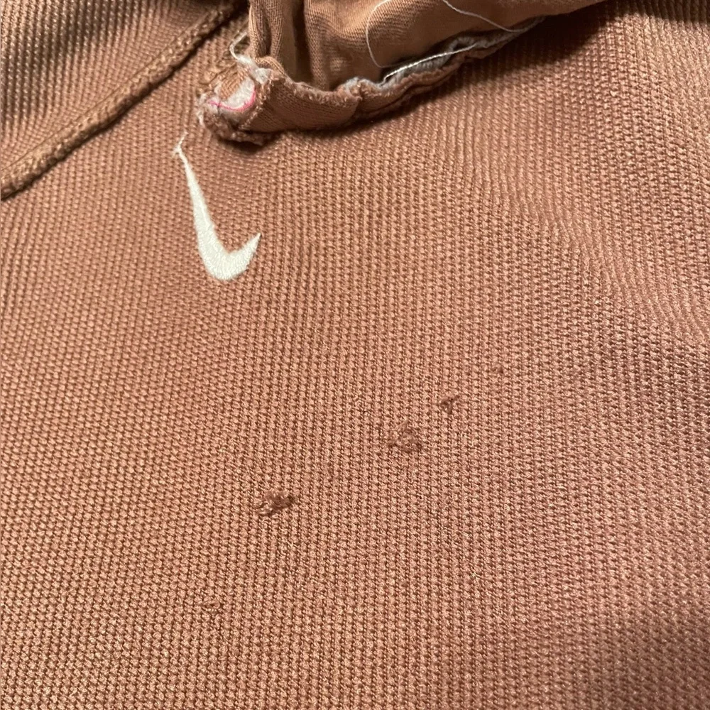 Nike dry fit taupe brown performance jogger pants sporty